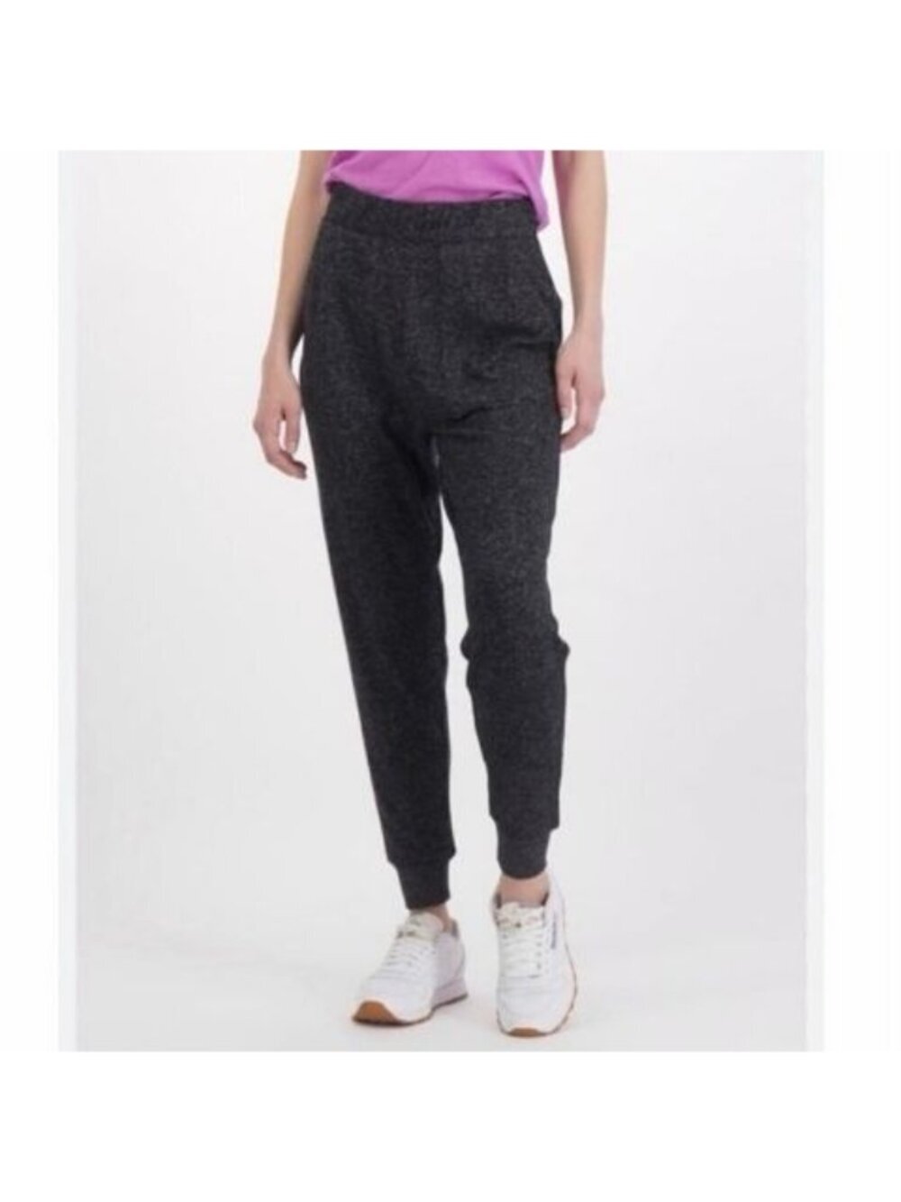 NWT Aerie Plush Soft Cozy Charcoal Gray Black Jogger Pants Women’s Size XS